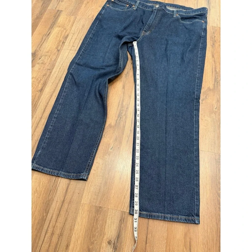 Levi's 541 Athletic Fit Jeans‎ Men 42x30 Dark Wash Stretch Denim